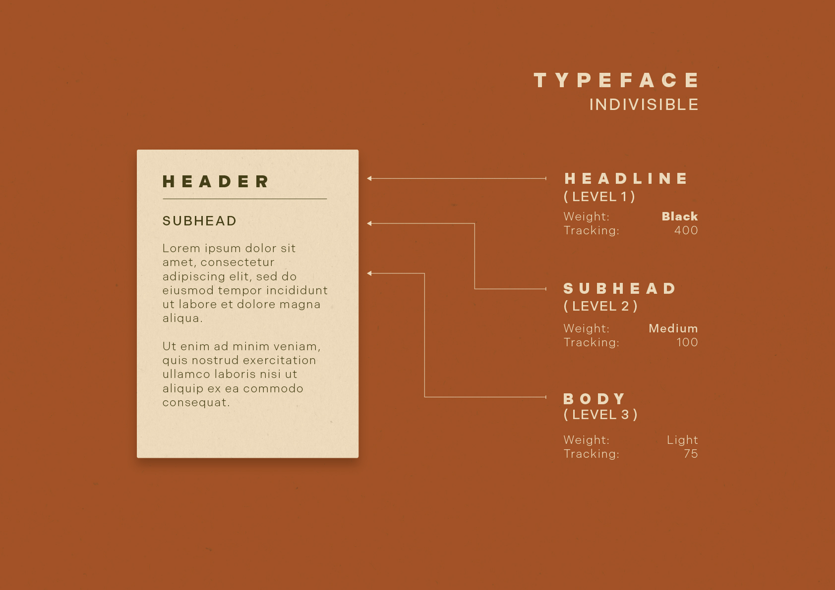 Harbor & Co. typography system